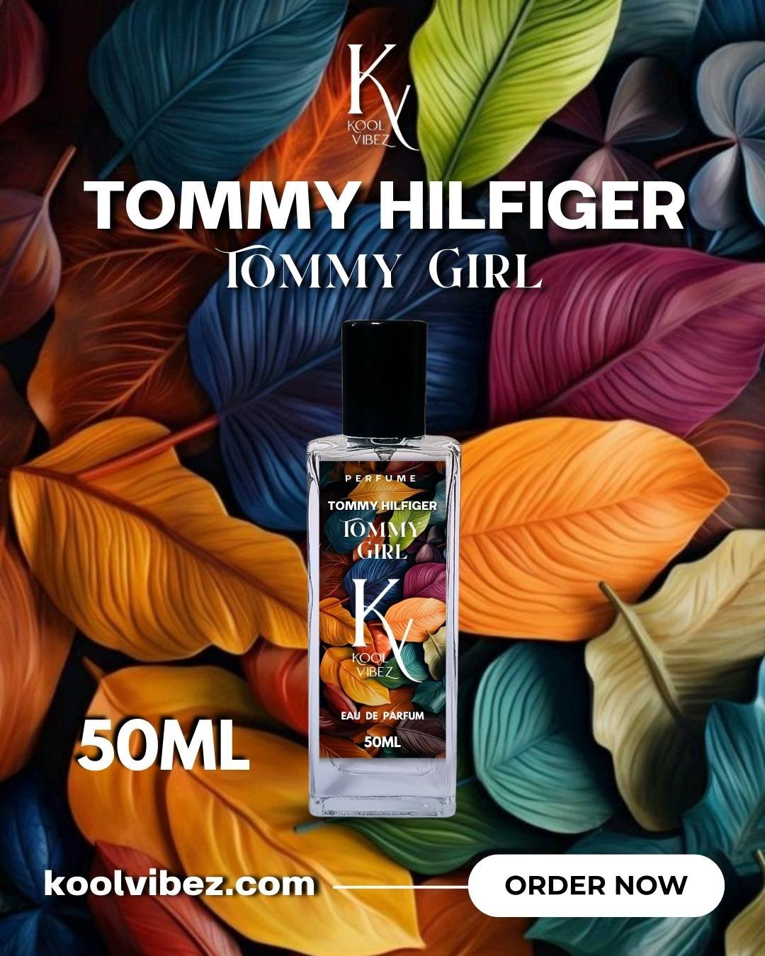 🌸 Tommy Hilfiger – Tommy Girl by Kool Vibez | 50ML Eau de Parfum 🌿✨
