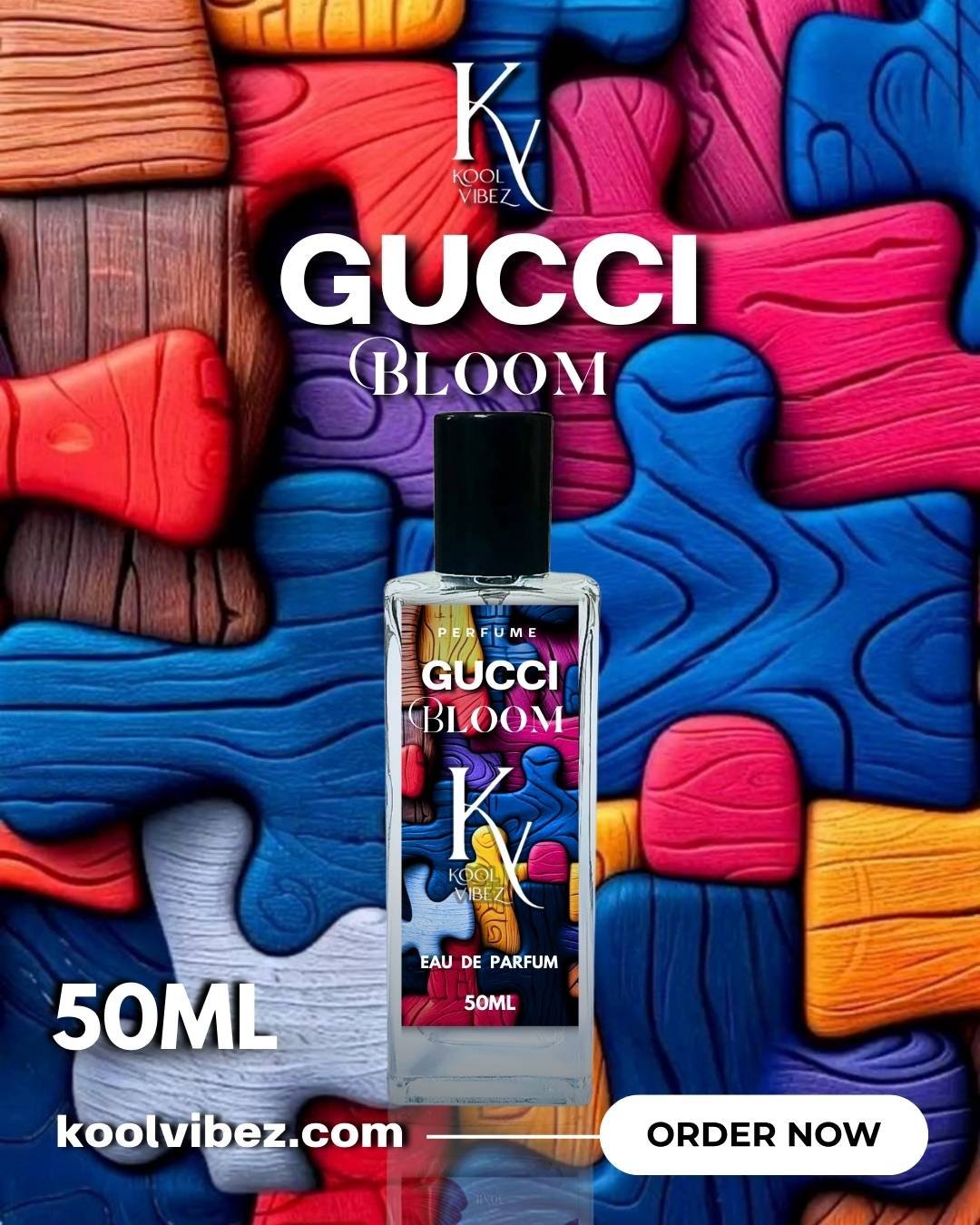 🌸 Gucci Bloom by Kool Vibez | 50ML Eau de Parfum for Her 💖