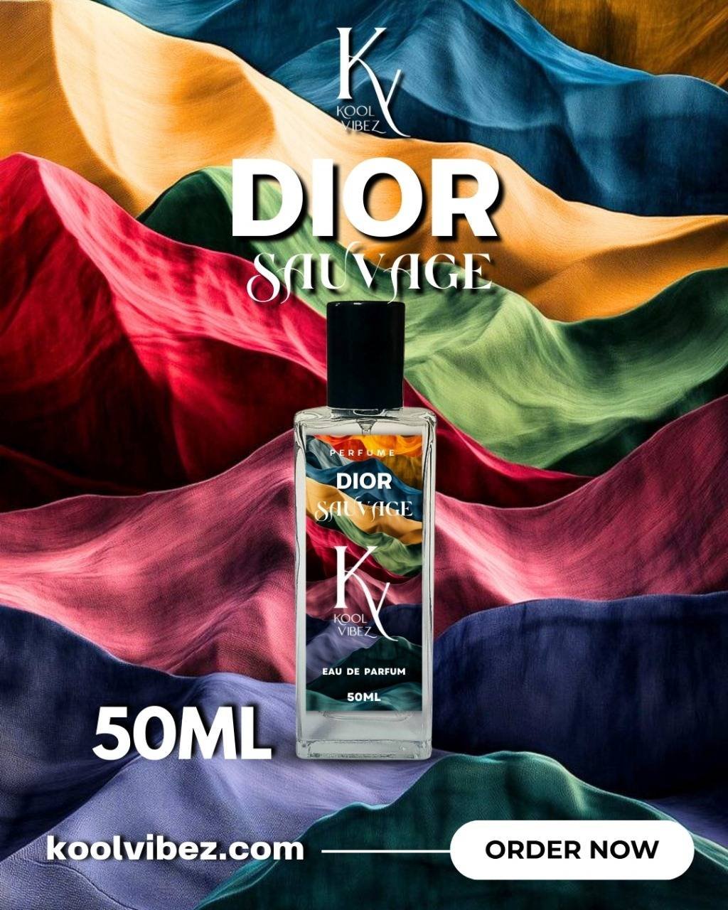 🌌 DIOR SAUVAGE | KOOL VIBEZ | 50ML EAU DE PARFUM