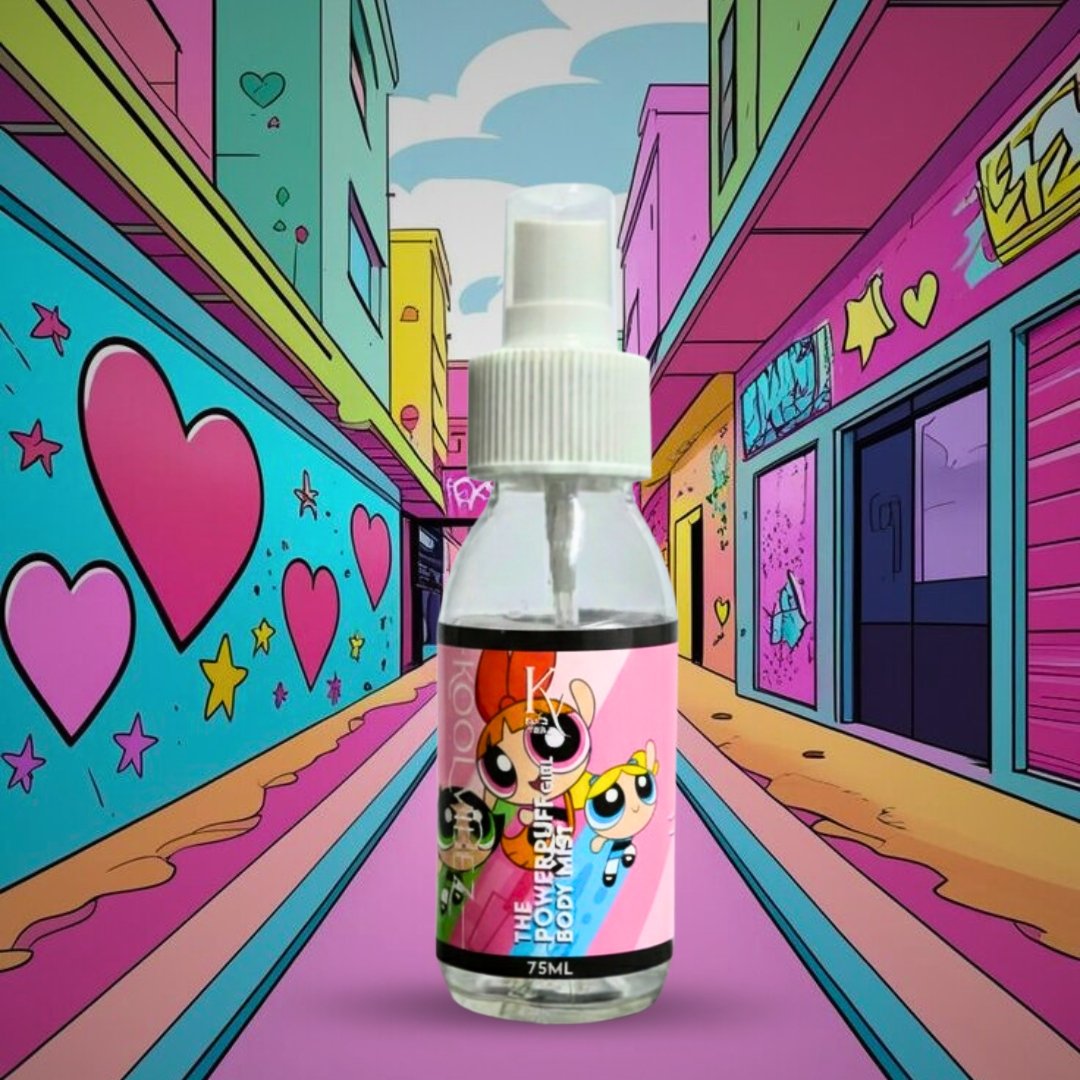 Powerpuff Girls Body Mist (75ml) - Long-Lasting Kids Fragrance